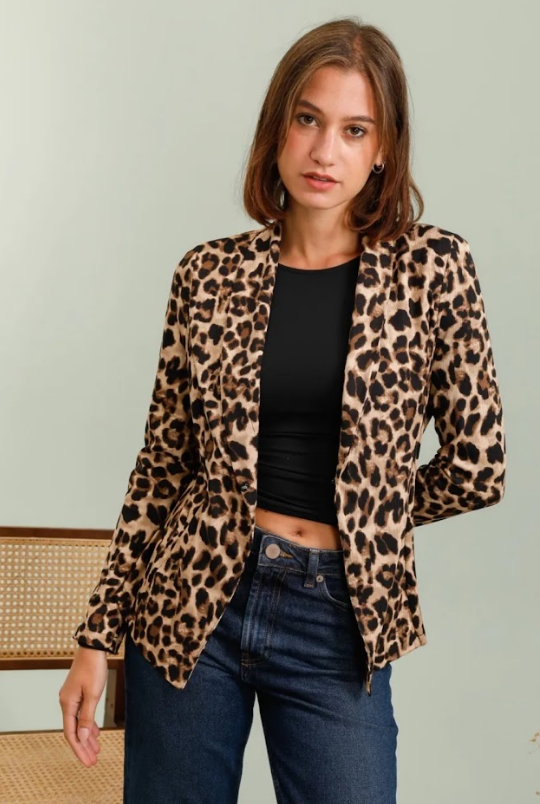 veste leopard
