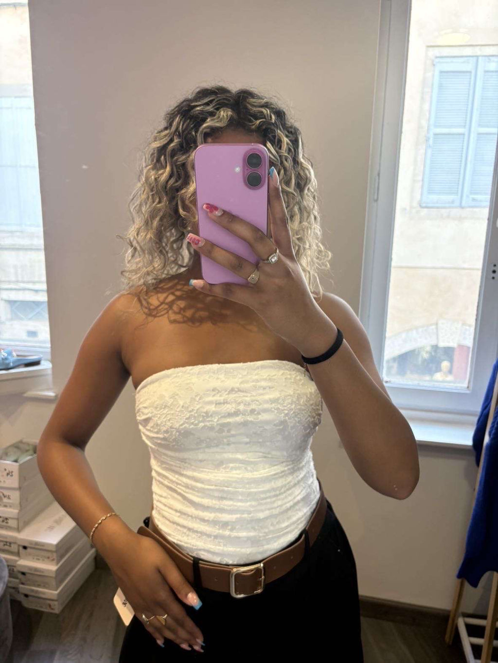 Top bustier body