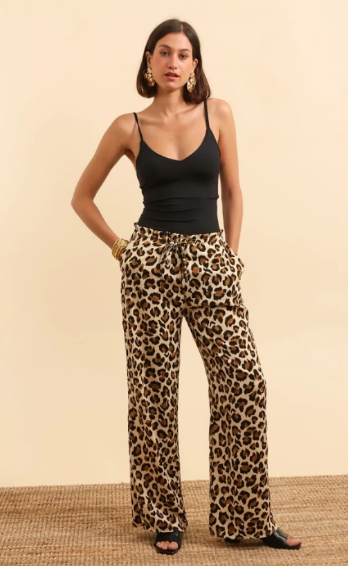 PANTALON LEOPARD