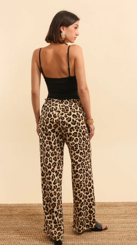 PANTALON LEOPARD