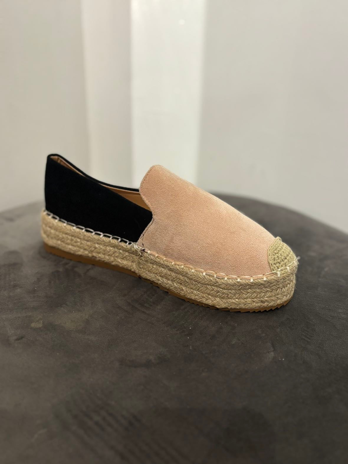 Espadrilles en daim