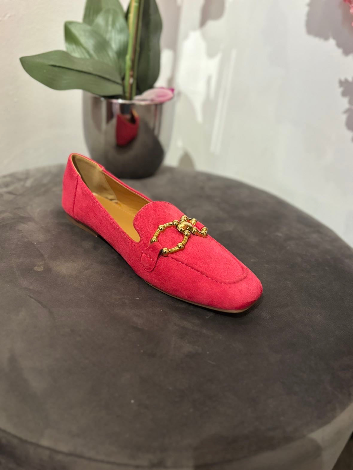 Mocassins en daim