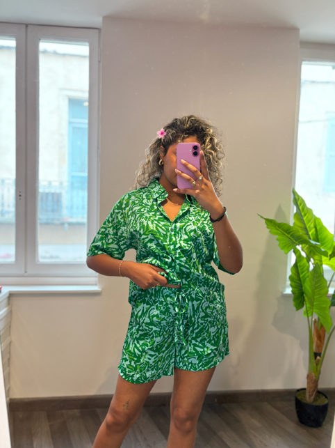 ENSEMBLE CHEMISE-SHORT