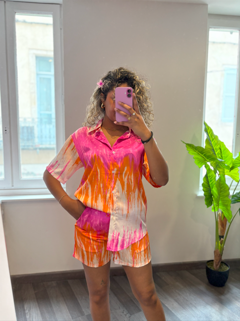 ENSEMBLE CHEMISE-SHORT