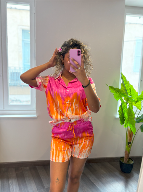 ENSEMBLE CHEMISE-SHORT