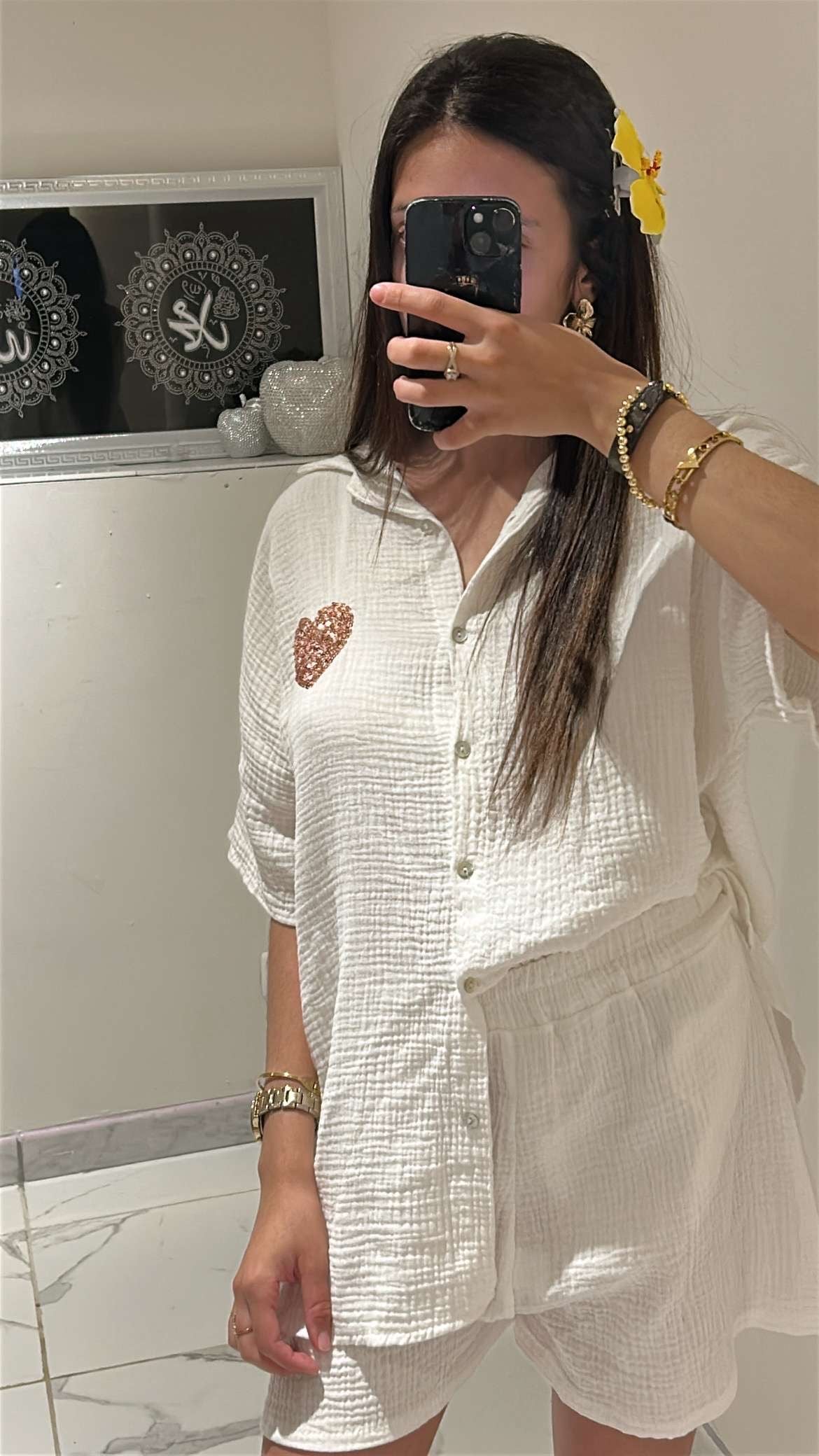 Ensemble chemise et short