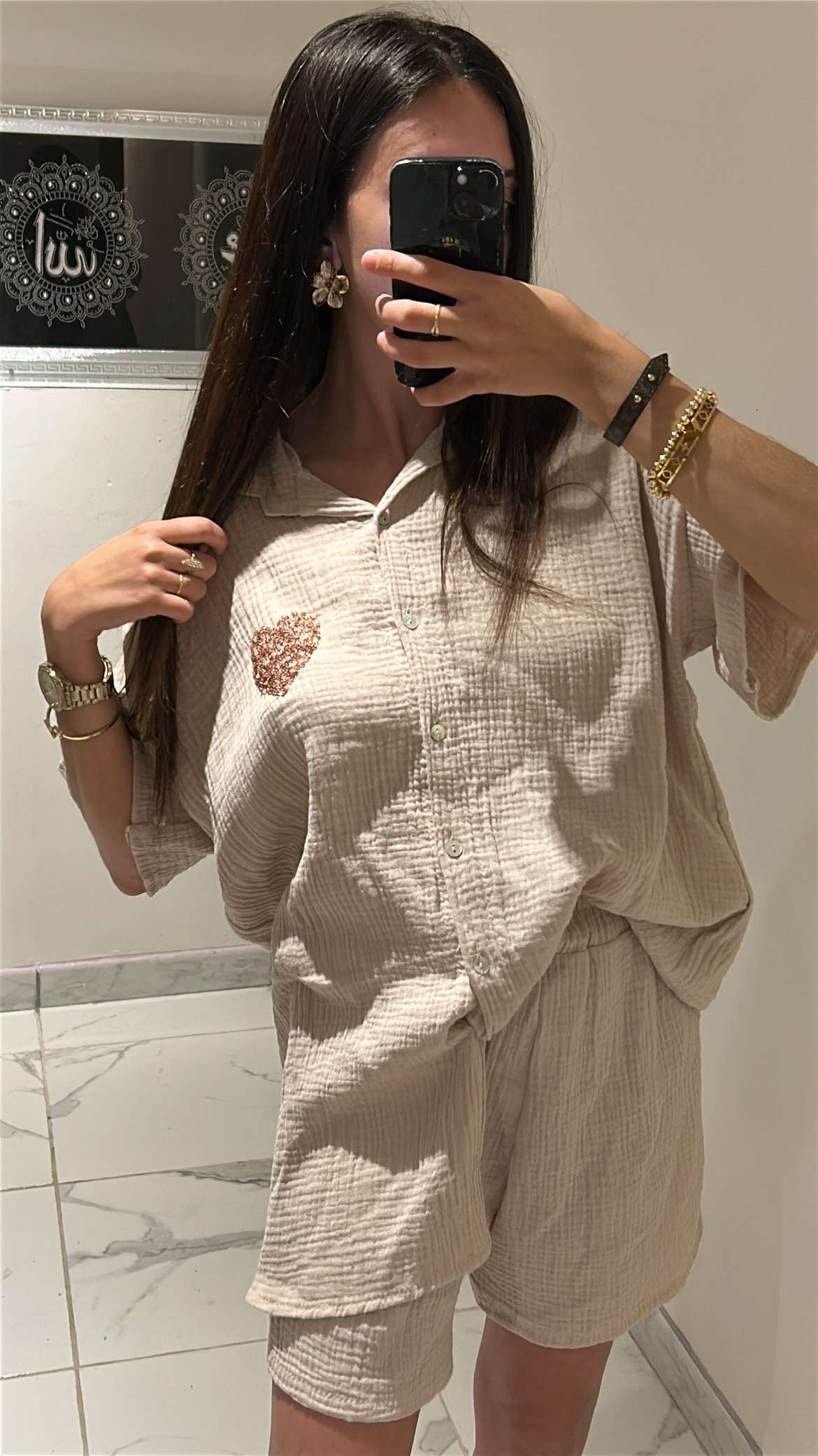 Ensemble chemise et short