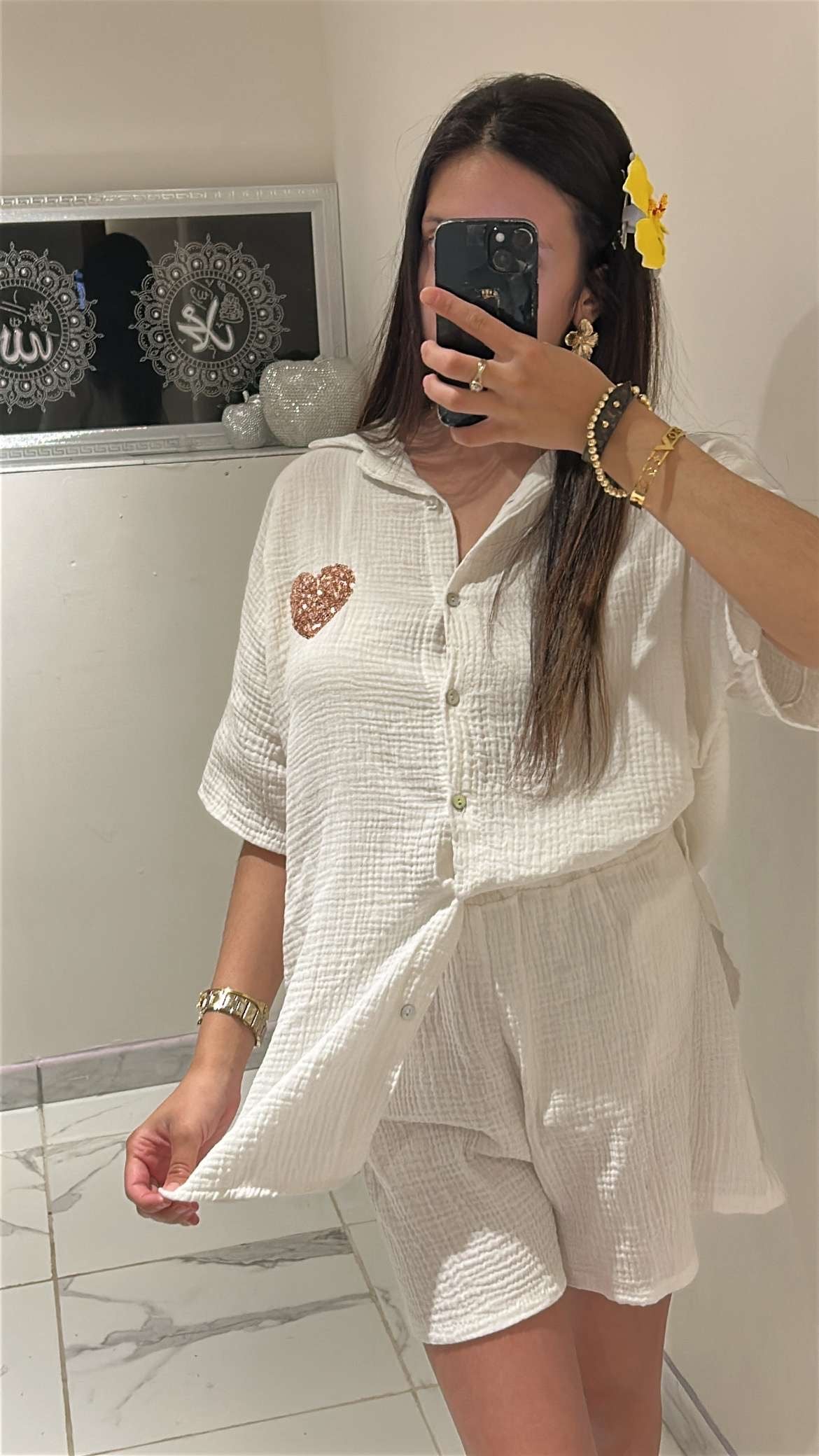Ensemble chemise et short