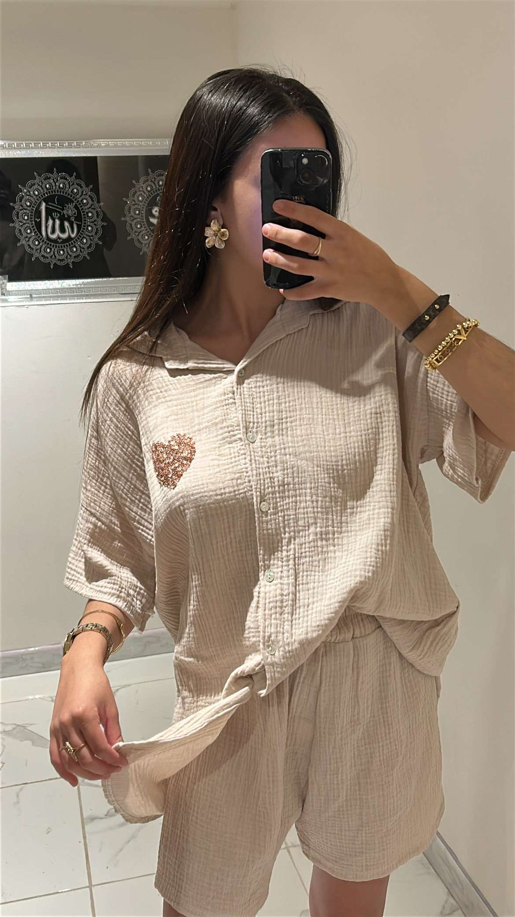 Ensemble chemise et short